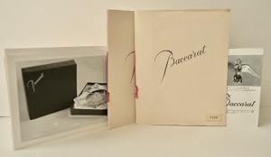 BACCARAT : deux catalogues professionnels des productions de la cristallerie, années 1958 et 1961