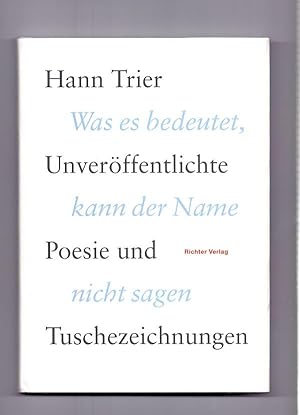 Seller image for Unverffentlichte Poesie und Tuschezeichnungen. for sale by Die Wortfreunde - Antiquariat Wirthwein Matthias Wirthwein