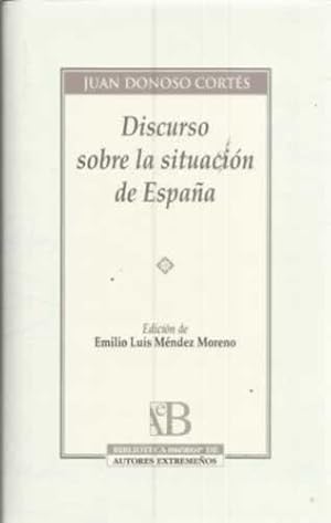 Seller image for Discurso sore la situacin de Espaa for sale by Librera Cajn Desastre