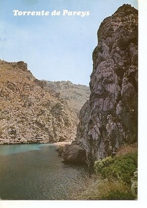 Seller image for Postal 034197 : Mallorca (Baleares) Espaa. La Calobra desembocadura del Torrente de Pareys for sale by EL BOLETIN