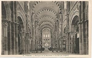 Seller image for Postal 52510: VEZELAY. Nave central de la Basilica for sale by EL BOLETIN