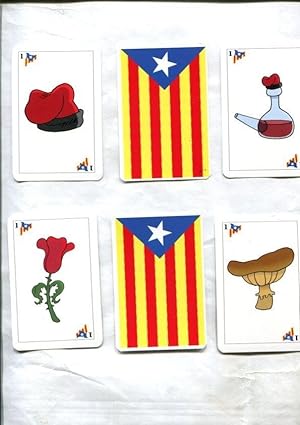 Baraja de Cartes Catalanes Esteladas: Visca Catalunya (seny i Rauxa)