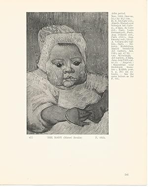 Bild des Verkufers fr LAMINA 1365: VAN GOGH. The Baby (Marcel Roulin) zum Verkauf von EL BOLETIN