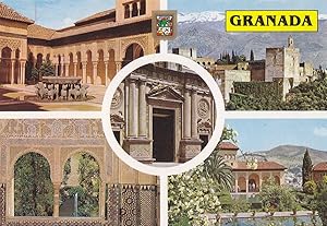 Imagen del vendedor de Postal 61513 : Granada. Diversos aspectos a la venta por EL BOLETIN