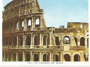 Seller image for CROMO no 339. El Coliseo de Roma for sale by EL BOLETIN