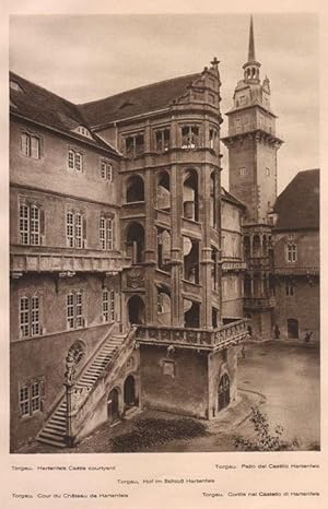 Seller image for Lamina/Foto KURT HIELSCHE Deuschtland No. 102: TORGAU. HARTENFELS CASTLE COURTYARD for sale by EL BOLETIN