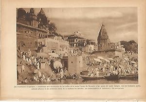 Imagen del vendedor de LAMINA 5542: Vista de Benares a la venta por EL BOLETIN