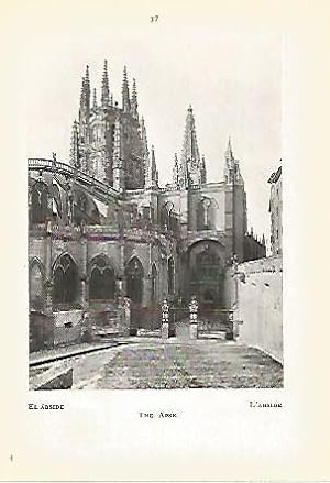 Imagen del vendedor de LAMINA 5210: Abside de la Catedral de Burgos a la venta por EL BOLETIN
