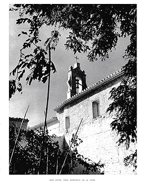 Seller image for LAMINA 5969: Sant Jaume santuario de La Plana for sale by EL BOLETIN