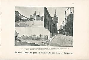 Imagen del vendedor de Lamina 053: Sociedad Catalana para el Alumbrado por Gas a la venta por EL BOLETIN
