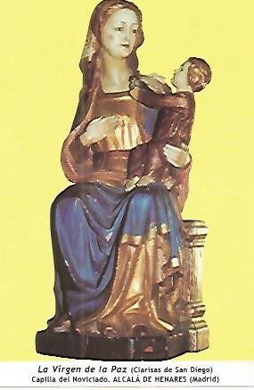 Bild des Verkufers fr POSTAL 53969: Virgen de la Paz. Alcala de Henares Madrid zum Verkauf von EL BOLETIN
