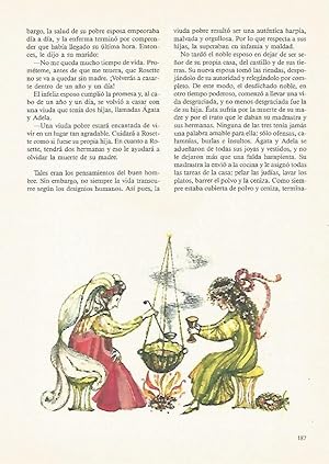 Imagen del vendedor de LAMINA 1943: Ilustracion de M. Tvrdikova y J. Klimentova para Cenicienta a la venta por EL BOLETIN