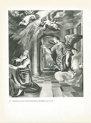 Bild des Verkufers fr LAMINA 1959: EL GRECO. Anunciacion zum Verkauf von EL BOLETIN