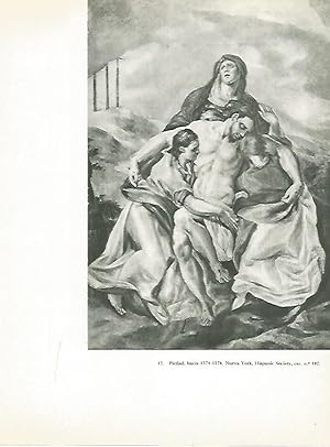 Seller image for LAMINA 1962: EL GRECO. Piedad for sale by EL BOLETIN