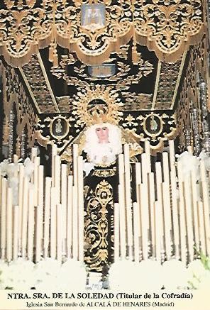 Bild des Verkufers fr POSTAL 54296: Nuestra Seora de la Soledad. Alcala de Henares Madrid zum Verkauf von EL BOLETIN