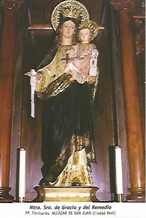 Imagen del vendedor de POSTAL 54415: Nuestra Seora de Gracia y del Remedio. Alcazar de San Juan Ciudad Real a la venta por EL BOLETIN
