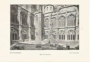 Image du vendeur pour LAMINA 2173: CATEDRAL BURGOS. Los claustros mis en vente par EL BOLETIN