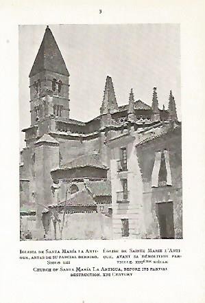 Imagen del vendedor de LAMINA 2194: VALLADOLID. Iglesia de Santa Maria la Antigua a la venta por EL BOLETIN