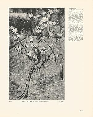 Bild des Verkufers fr LAMINA 1349: VAN GOGH. The Blossoming Pear-tree zum Verkauf von EL BOLETIN