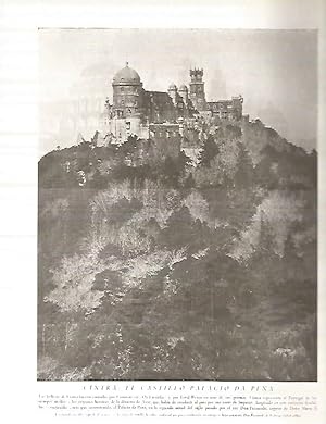 Bild des Verkufers fr LAMINA 3091: PORTUGAL. Castillo de Cintra zum Verkauf von EL BOLETIN