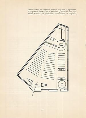 Immagine del venditore per LAMINA 3610: Planta de la Parroquia de los Angeles. Vitoria venduto da EL BOLETIN