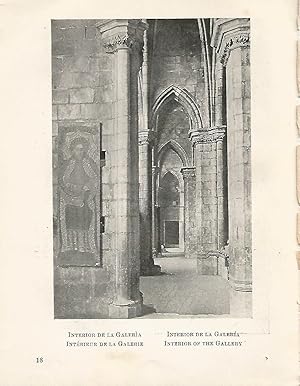 Imagen del vendedor de Lamina 1062: CATEDRAL DE BARCELONA. Interior de la galeria a la venta por EL BOLETIN