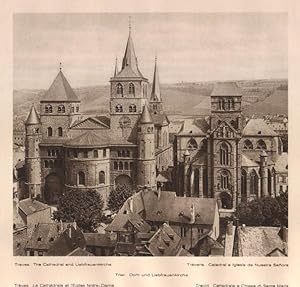 Bild des Verkufers fr Lamina/Foto KURT HIELSCHE Deuschtland No. 086: TREVES. THE CATHEDRAL AND LIEBFRAUEKIRCHE zum Verkauf von EL BOLETIN