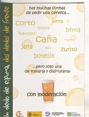 Bild des Verkufers fr Postal 004908 : Publicitaria bebida alcoholica controlada zum Verkauf von EL BOLETIN