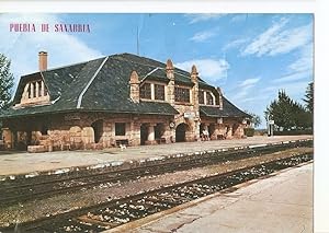 Bild des Verkufers fr Postal 040361 : Puebla de Sanabria. Estacion del Ferrocarril zum Verkauf von EL BOLETIN