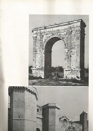 Imagen del vendedor de LAMINA 4941: ARCO DE BARA Y MONASTERIO DE POBLET (TARRAGONA) a la venta por EL BOLETIN