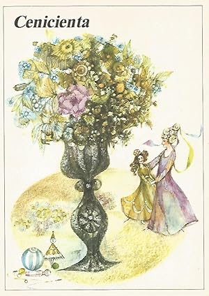 Imagen del vendedor de LAMINA 1942: Ilustracion de M. Tvrdikova y J. Klimentova para Cenicienta a la venta por EL BOLETIN