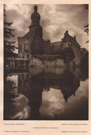 Seller image for Lamina/Foto KURT HIELSCHE Deuschtland No. 129: GEMEN CASTLE (WESTPHALIA) for sale by EL BOLETIN