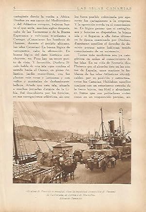 Seller image for LAMINA 5438: puerto de Tenerife for sale by EL BOLETIN