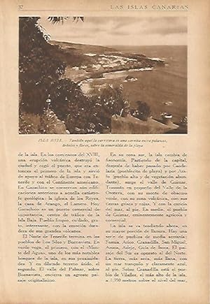 Seller image for LAMINA 5454: Vista de la Isla Baja for sale by EL BOLETIN