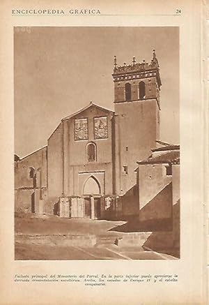 Bild des Verkufers fr LAMINA 5611: Monasterio del Parral zum Verkauf von EL BOLETIN