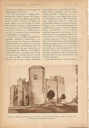 Bild des Verkufers fr LAMINA 5635: Castillo de Galofre zum Verkauf von EL BOLETIN