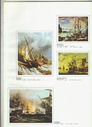 Imagen del vendedor de El Arte a su alcance lamina 07: Arte: Tempestad (Stanfield), Puerto de Mal (Paolo Brill) a la venta por EL BOLETIN