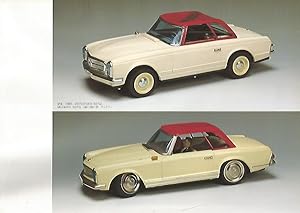 Bild des Verkufers fr LAMINA / SHEET 56: MERCEDES BENZ 230SL. 1960s zum Verkauf von EL BOLETIN