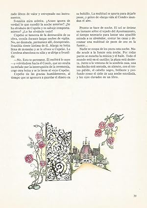 Seller image for LAMINA 1871: Ilustracion de V. Stanovsk y O. Janecek para La bella durmiente for sale by EL BOLETIN