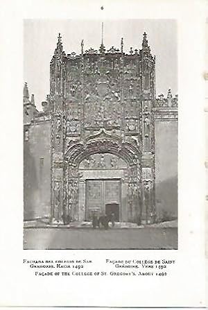 Imagen del vendedor de LAMINA 2195: VALLADOLID. Fachada del Colegio de San Gregorio a la venta por EL BOLETIN