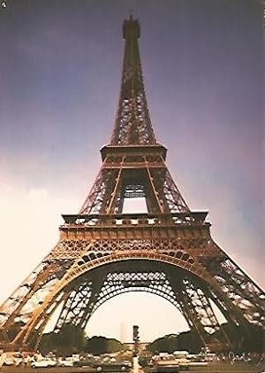 Bild des Verkufers fr POSTAL 55921: PARIS. La Torre Eiffel zum Verkauf von EL BOLETIN