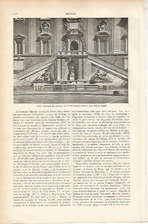 Imagen del vendedor de LAMINA ESPASA 5142: Palacio de los Senadores en Roma por Miguel Angel a la venta por EL BOLETIN
