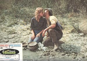 Bild des Verkufers fr Caratula de cine: LE SEGUIAN LLAMANDO TRINIDAD (numerado 02 en trasera) zum Verkauf von EL BOLETIN