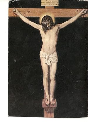 Postal 025978 : Cuadro. Cristo crucificado Velazquez. Museo del Prado
