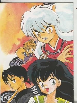 Bild des Verkufers fr Postcard Book Inu Yasha de Rumiko Takahashi modelo 10 zum Verkauf von EL BOLETIN