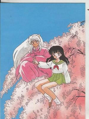 Bild des Verkufers fr Postcard Book Inu Yasha de Rumiko Takahashi modelo 13 zum Verkauf von EL BOLETIN