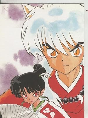 Bild des Verkufers fr Postcard Book Inu Yasha de Rumiko Takahashi modelo 14 zum Verkauf von EL BOLETIN