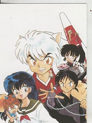 Bild des Verkufers fr Postcard Book Inu Yasha de Rumiko Takahashi modelo 27 zum Verkauf von EL BOLETIN