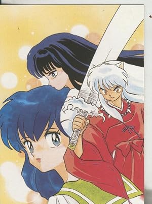 Bild des Verkufers fr Postcard Book Inu Yasha de Rumiko Takahashi modelo 28 zum Verkauf von EL BOLETIN