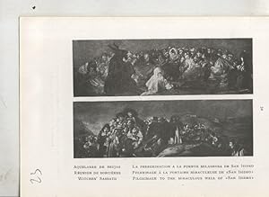 Imagen del vendedor de Goya en el museo del prado: lamina 23: Aquelarre de brujas a la venta por EL BOLETIN